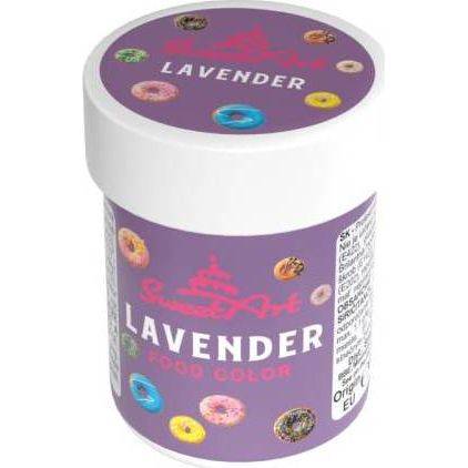 SweetArt gelová barva Lavender (30 g) - dortis