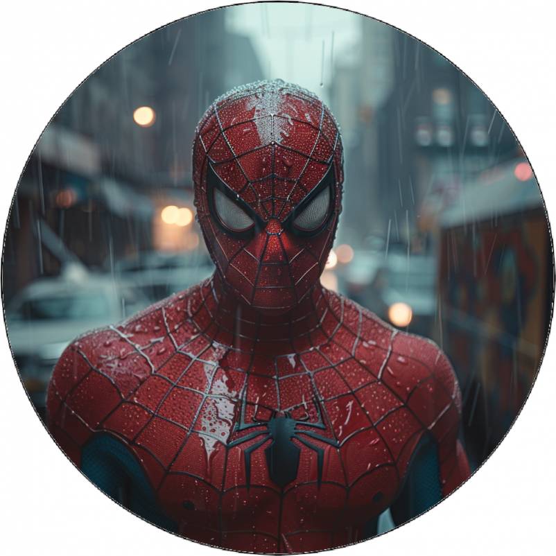 Jedlý papír Spiderman Teramo 19,5 cm - Pictu Hap