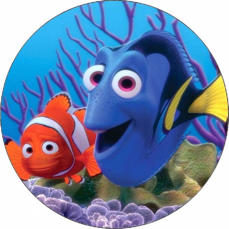 Jedlý papír Nemo a Dory 19,5 cm - Pictu Hap