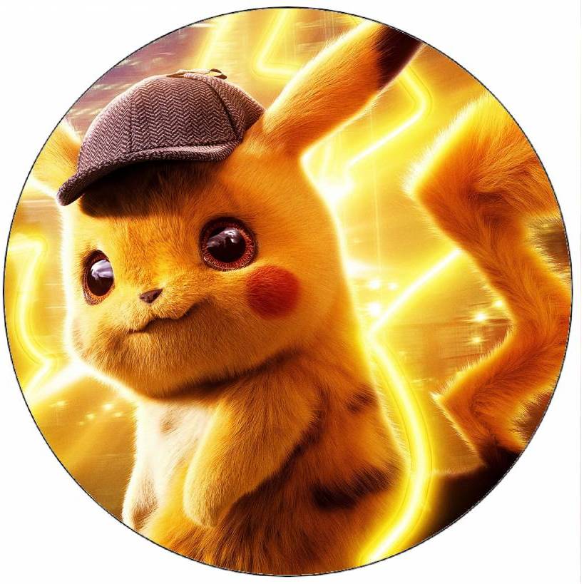 Jedlý papír Pikachu 19,5 cm - Pictu Hap