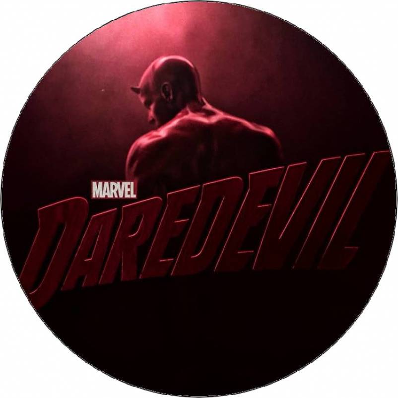 Jedlý papír Daredevil logo 19,5 cm - Pictu Hap