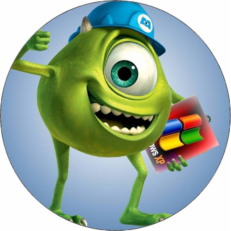 Jedlý papír Příšerky s.r.o. Mike Wazowski 19,5 cm - Pictu Hap