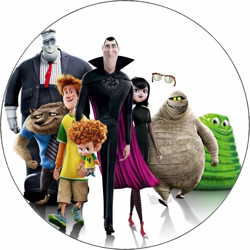 Jedlý papír Hotel Transylvania 2 19,5 cm - Pictu Hap