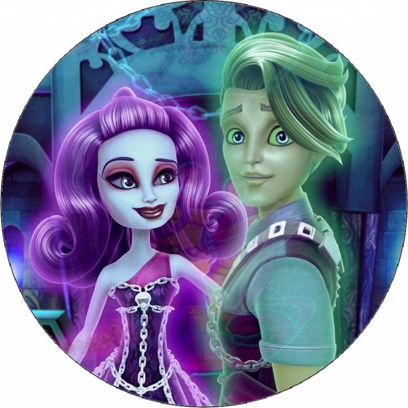 Jedlý papír Monster High panenky 19,5 cm - Pictu Hap