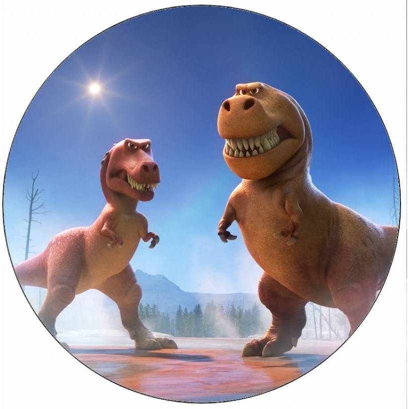 Jedlý papír Hodný dinosaurus tyranosauři 19,5 cm - Pictu Hap