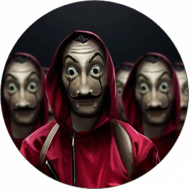 Jedlý papír Papírový dům - La casa del papel 19,5 cm - Pictu Hap