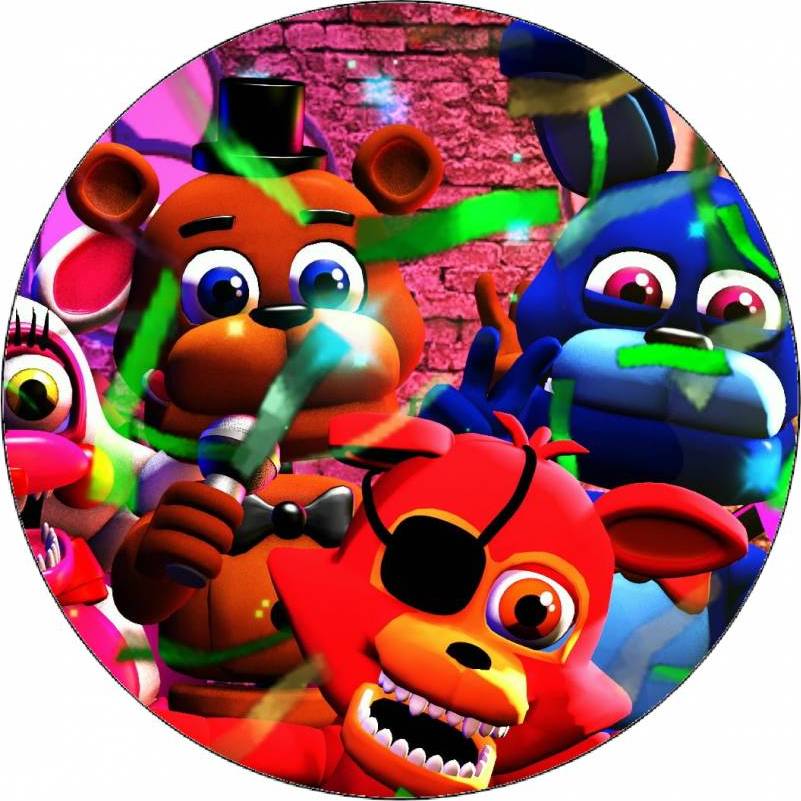 Jedlý papír Five Nights at Freddy's FnaF World 19,5 cm - Pictu Hap