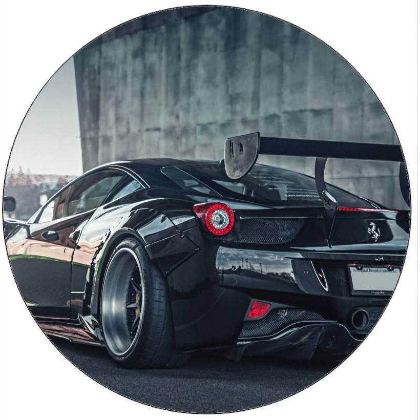 Jedlý papír Ferrari 458 19,5 cm - Pictu Hap