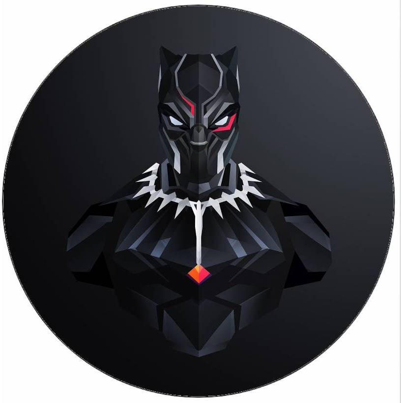 Jedlý papír Avengers Black Panther 19,5 cm - Pictu Hap