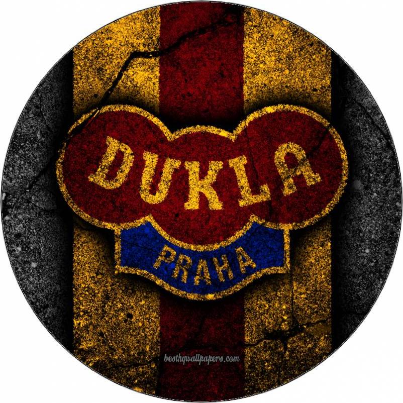 Jedlý papír Logo Dukla Praha 19,5 cm - Pictu Hap