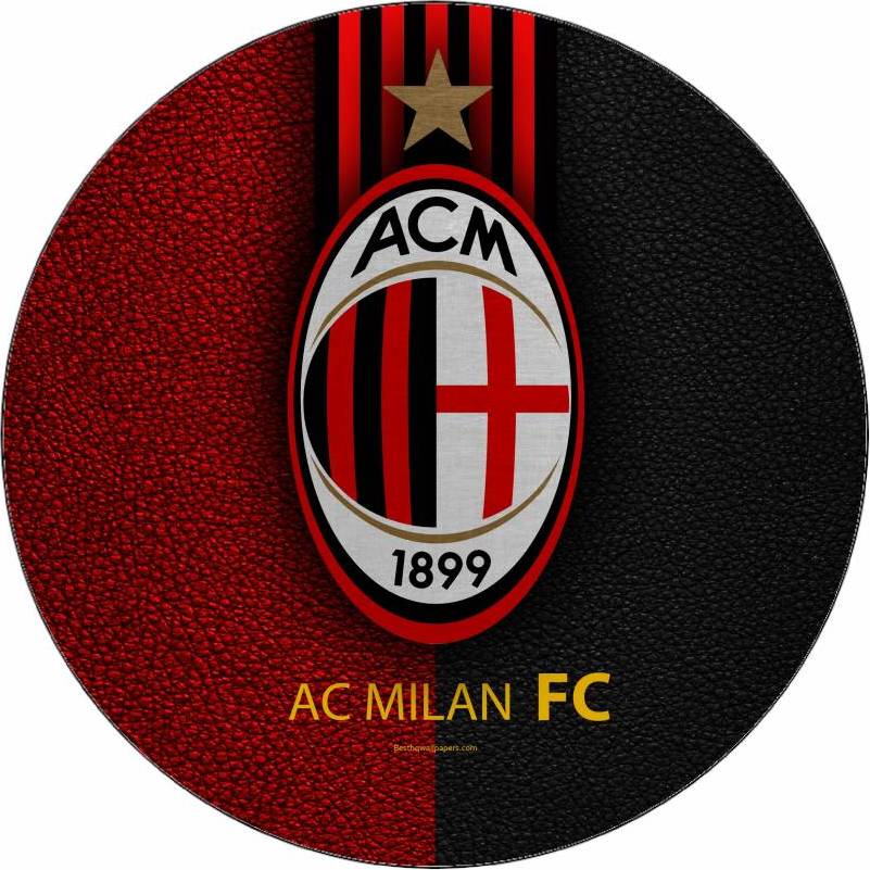 Jedlý papír AC Milan 19,5 cm - Pictu Hap