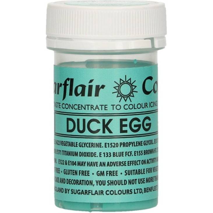 Gelová barva duck egg 25g - Sugarflair