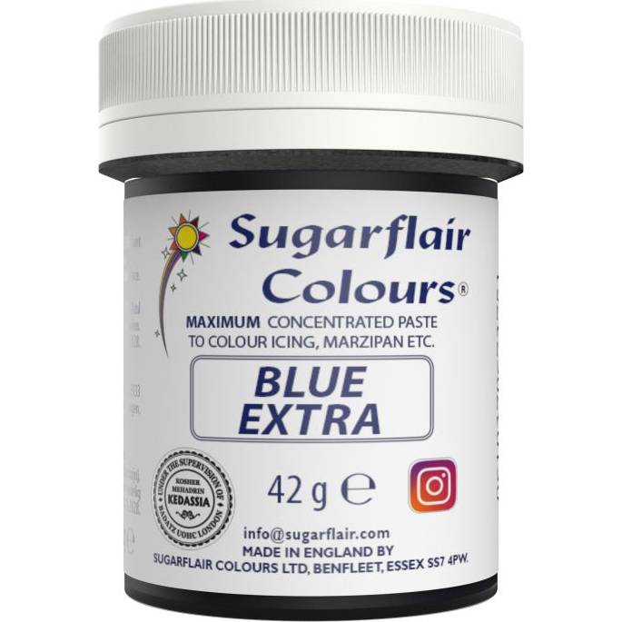 Gelová barva extra blue 42g - Sugarflair