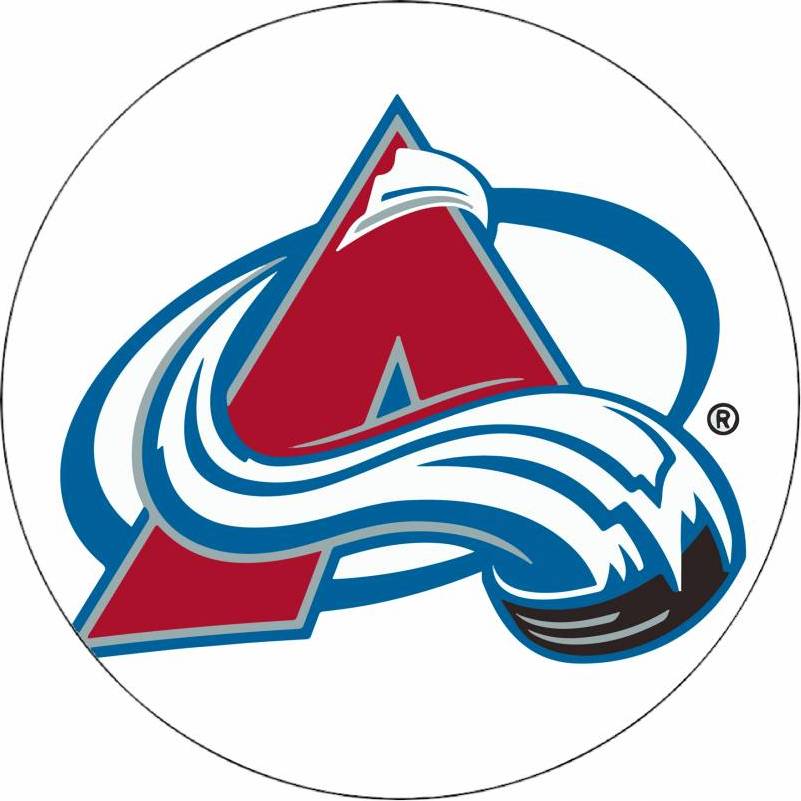 Jedlý papír logo Colorado Avalanche 19,5 cm - Pictu Hap