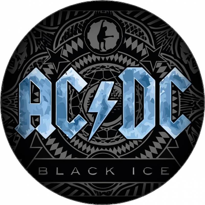 Jedlý papír logo AC/DC logo 19,5 cm - Pictu Hap