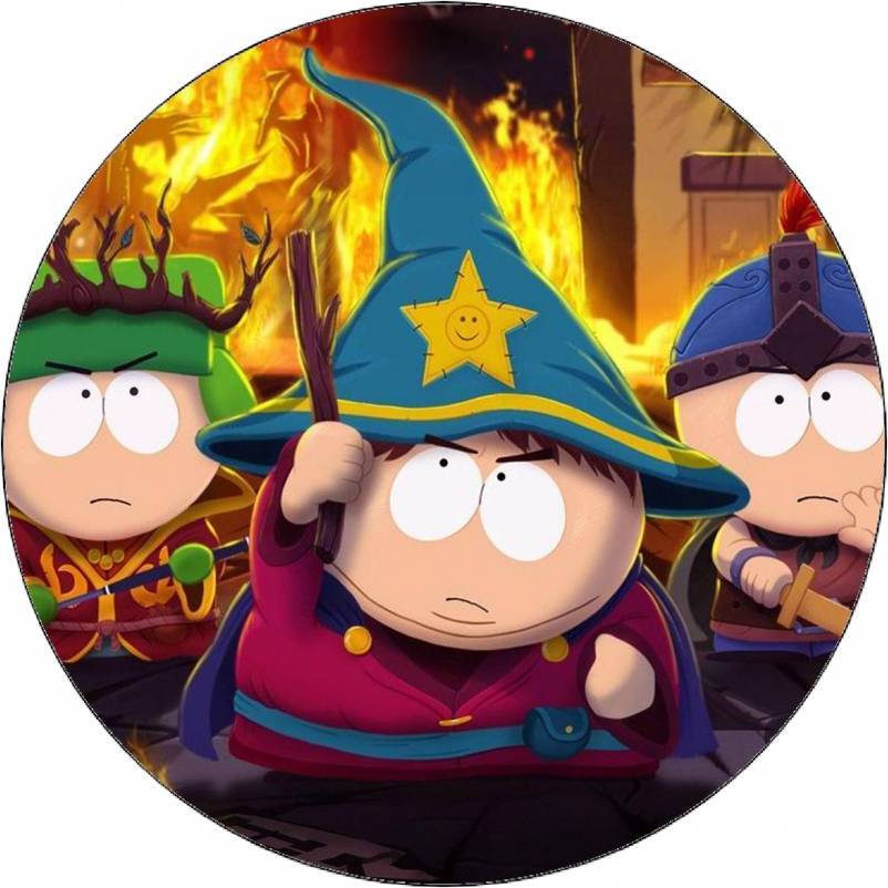 Jedlý papír Městečko South Park Halloween 19,5 cm - Pictu Hap