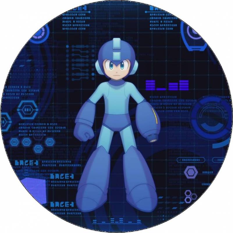 Jedlý papír Mega Man 19,5 cm - Pictu Hap