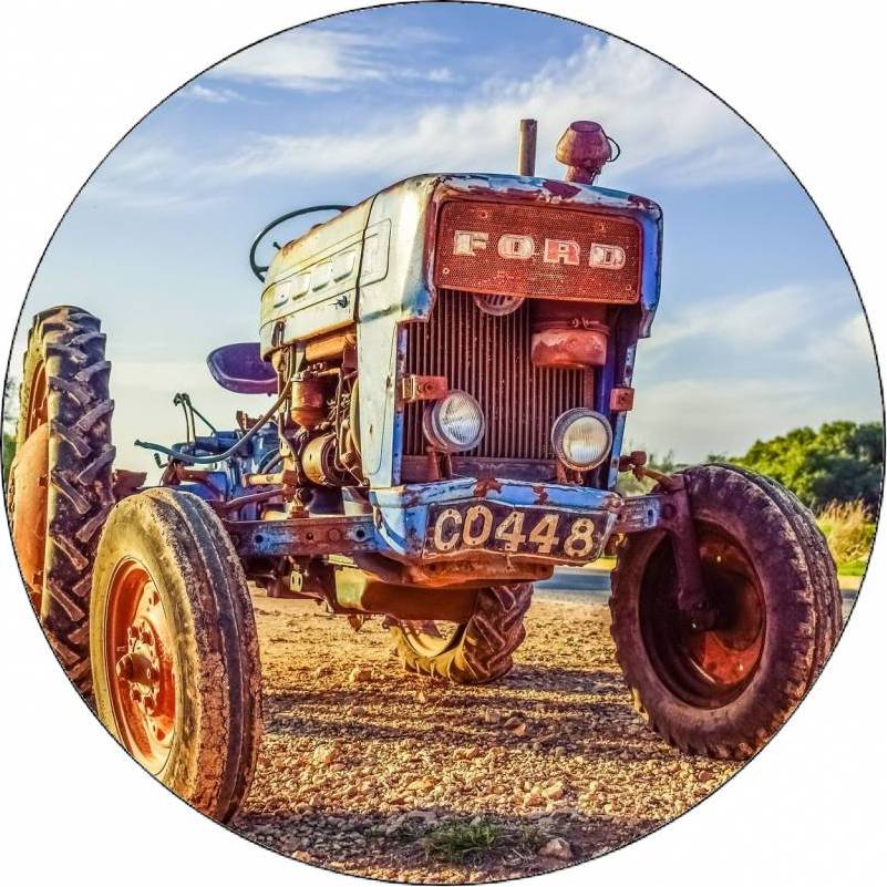 Jedlý papír retro traktor Ford 19,5 cm - Pictu Hap