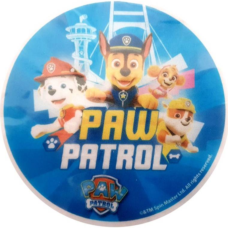 Jedlý papír paw patrol 14,5cm - Modecor