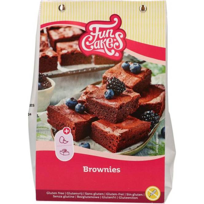 Směs na brownies, 500g - FunCakes