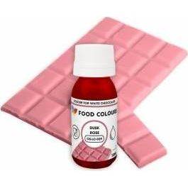 Food Colours tekutá barva do čokolády Dusk Rose (18 ml) - dortis