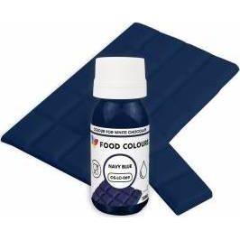 Food Colours tekutá barva do čokolády Navy Blue (18 ml) - dortis